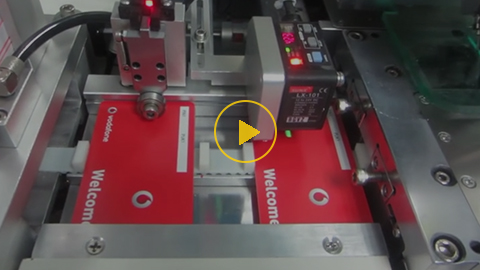 ماكينات تفريز وتصنيع بطاقات ذكية آلية WT-007SCMEM